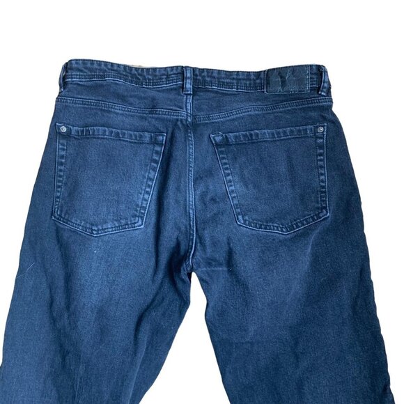 ZARA Black Denim Heart Jeans- - Picture 2 of 6